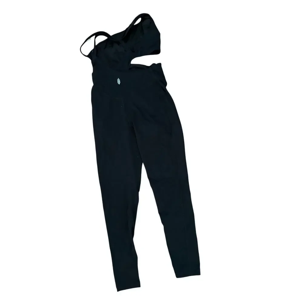 New Free People Transcend Limits One-Piece Black sz small